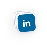 LinkedIn logo stacked