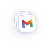 Gmail logo stacked