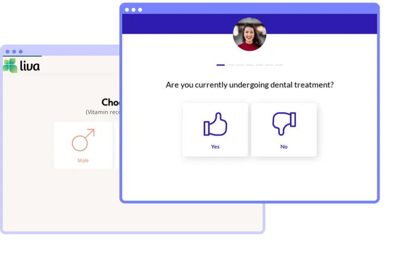 Heyflow screenshots - are you currently undergoing dental treatment